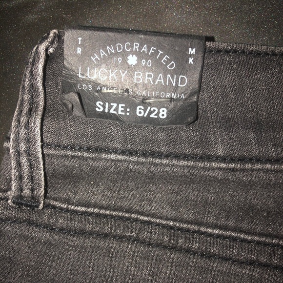 NWT-Lucky Brand “Lolita” Skinny Gray Jeans-6/28 - Picture 8 of 11